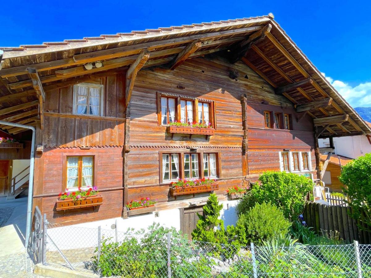 Swisshut Stunning Views Alps Lake - Chalet Erli Därligen Extérieur photo
