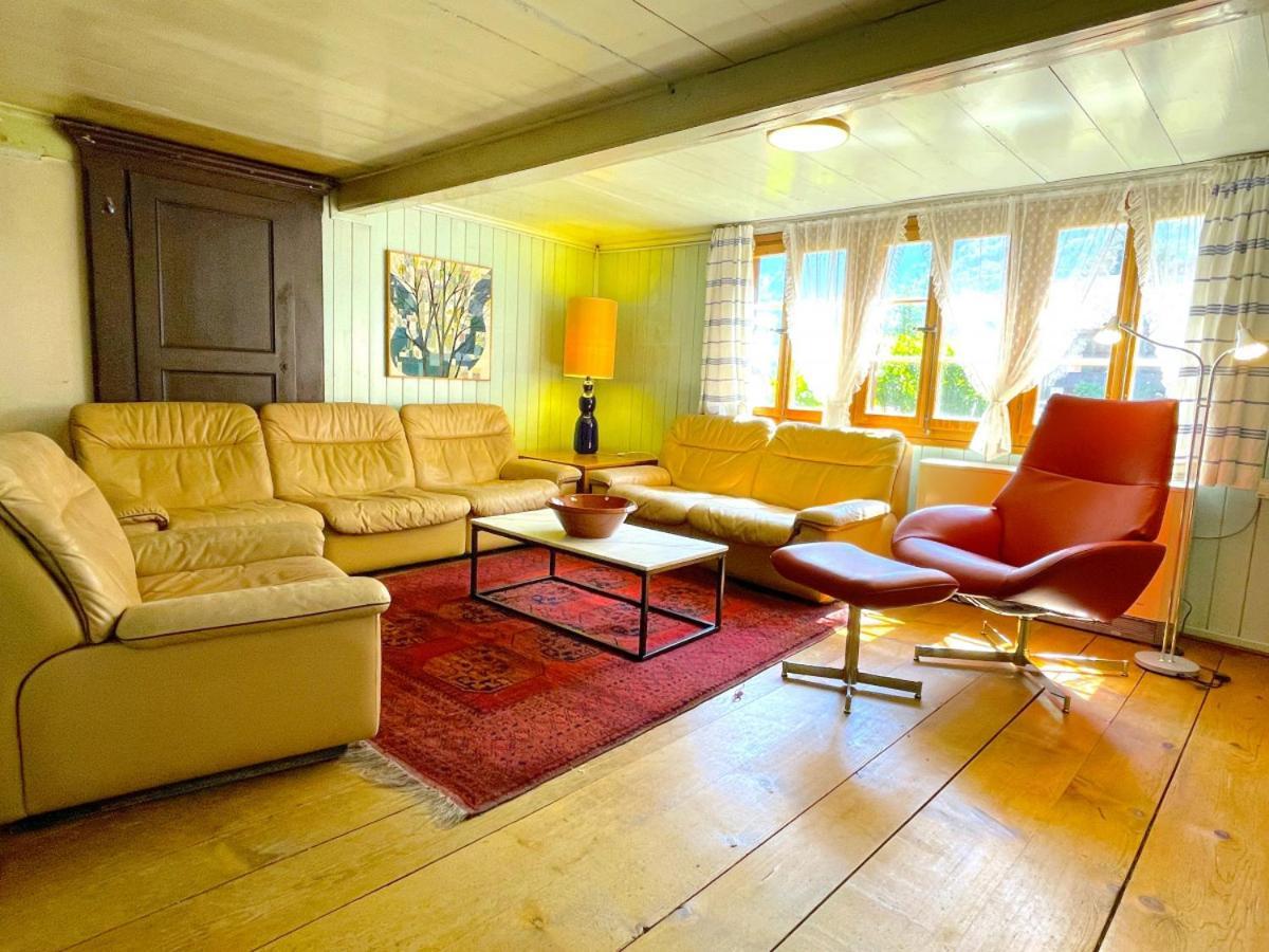 Swisshut Stunning Views Alps Lake - Chalet Erli Därligen Extérieur photo