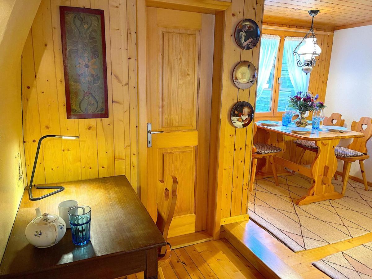 Swisshut Stunning Views Alps Lake - Chalet Erli Därligen Extérieur photo
